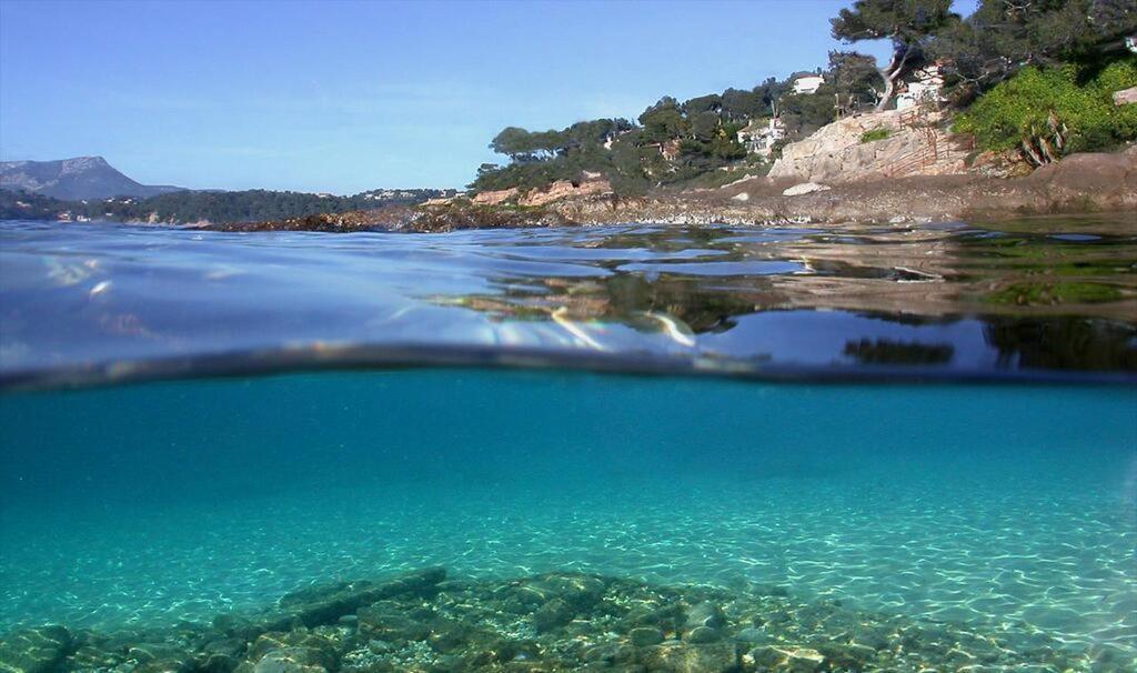 Bed and Breakfast Les Pieds Dans L'Eau Nizza Exterior foto